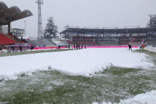 Le Parc des Sports d'Annecy, samedi 21 février