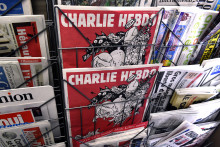 Le numéro de Charlie Hebdo du 25 février, tiré à 2,5 millions d'exemplaires.