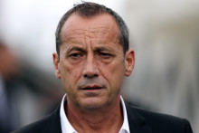 Alain Orsoni, le président de l'AC Ajaccion, le 29 septembre 2013 (archives)