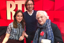 Anaïs Demoustier, Bertrand Tavernier et Stéphane Bern