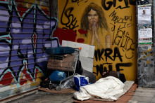 L'hiver est une période compliquée pour les SDF. (Illustration)