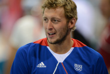 Amaury Leveaux, lors des Jeux Olympiques de Londres en 2012