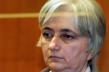 Monique Olivier au tribunal le 29 mai 2008. (archives)