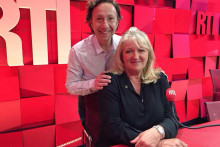 Charlotte de Turckheim et Stéphane Bern