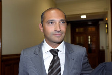 Thomas Fabius le 1er juin 2011 au tribunal de grande instance de Paris (archive).