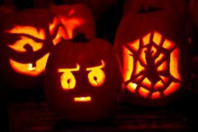 Des citrouilles d'Halloween