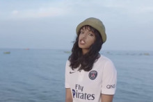 M.I.A. dans le clip de Borders