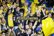 Les supporters du FC Sochaux le 17 mai 2014 (archives)