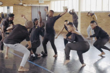 Répétitions de "Cion, le requiem du Boléro de Ravel", de Gregory Maqoma