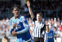 Michy Batshuayi, buteur face à Angers le 1er mai 2016