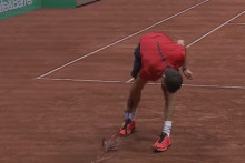 Le Bulgare Grigor Dimitrov dimanche 1er mai 2016 à Istanbul