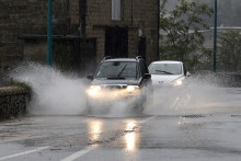 De fortes pluies (illustration)