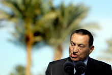 Hosni Moubarak, en janvier 2008.