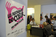 Un centre des Restos du cœur (illustration)