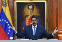 Nicolas Maduro au Palais de Miraflores, le 16 février 2020 à Caracas.
