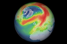 La couche d'ozone sur le pôle Nord