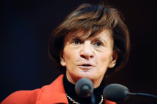 L'ancienne ministre déléguée aux personnes âgées, Michèle Delaunay, le 27 janvier 2014, à Metz