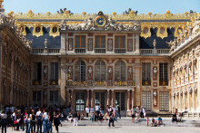 Le château de Versailles le 26 avril 2011.