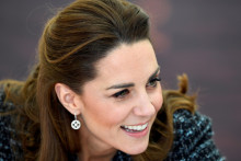 Kate Middleton en visite au Evelina London Children's Hospital à Londres en janvier 2020