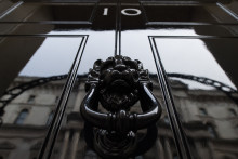 Le 10, Downing Street à Londres, résidence du Premier ministre britannique