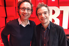 Stéphane Bern et Jonathan Lambert