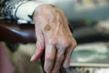 Une personne âgée (image d'illustration)