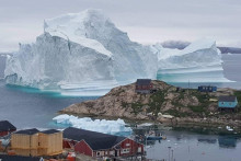 Un iceberg au Groenland (Illustration).