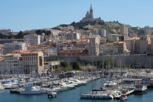 Le Vieux-Port à Marseille, le 21 avril 2017.