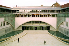 Le Palais de Justice de Besançon (Doubs), en février 2013.