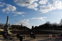 Un temps ensoleillé (Illustration).