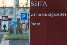 L'usine Seita de Riom dans le Puy-de-Dome