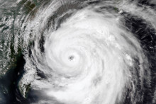 Le typhon Neoguri au Japon en 2014