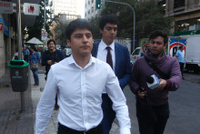 Nicolas Zepeda-Contreras, ex-petit ami de Narumi Kurosaki, à Santiago en 2017.