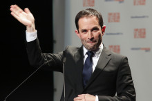 Benoît Hamon à Guéret, le 9 février 2017