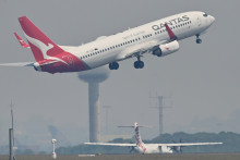 Un avion de la compagnie aérienne australienne Qantas (illustration)