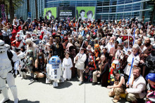 Des fans à la Star Wars Celebration de 2015