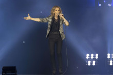 Céline Dion en concert à Nice le 20 juillet 2017