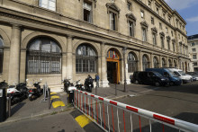 L'entrée du 36 quai des Orfèvres