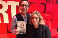 Géraldine Danon et Stéphane Bern