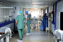 Des infirmiers dans un hôpital (illustration)