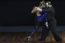 Deux danseurs de tango (Illustration)