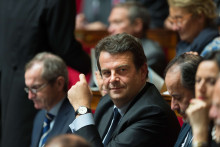 Thierry Solère, à l'Assemblée nationale