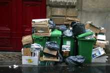 Photo de poubelles (illustration)