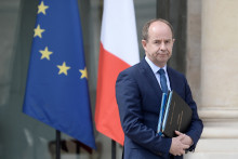 Jean-Jacques Urvoas, ancien ministre de la Justice, quitte l'Élysée le 6 juillet 2016