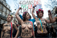 Les Femen transforment leur corps en arme politique