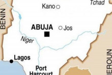 Une carte du Nigeria