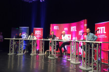 Eric Dussart, Laurent Voulzy, Stéphane Bern, Patrice Carmouze et Florian Henn