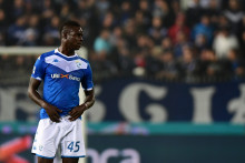 Mario Balotelli contre la Fiorentina le 21 octobre 2019.