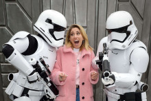 Les animations lors de la Saison de la Force en janvier 2018 à Disneyland Paris