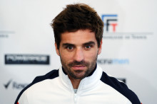 Arnaud Clément, capitaine de l'équipe de France de tennis entre 2013 et 2015
